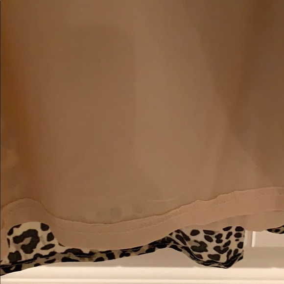 NWOT leopard print empire waist dress - Picture 6 of 8